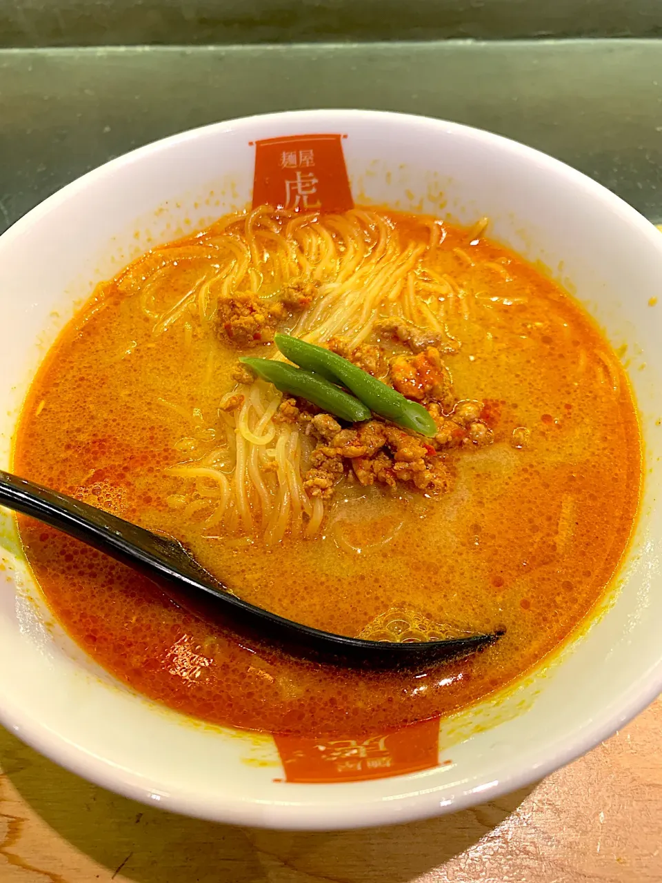 ランチにカレー坦々麺　熱く優しく♬|板前ごはん　けいすけさん