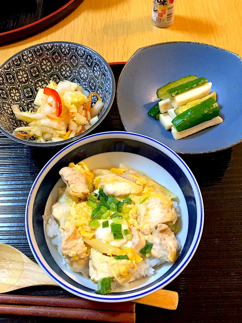 親子丼で晩御飯|Mikaさん