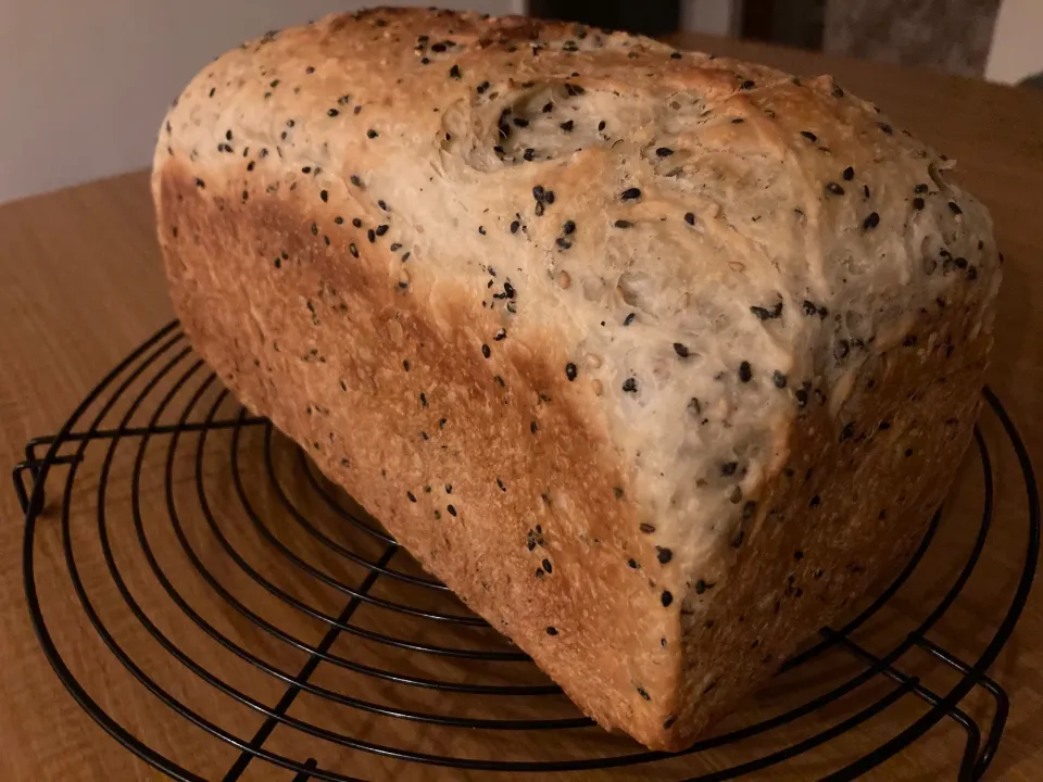 ＊ごま✖️ごま食パン🍞＊|＊抹茶＊さん