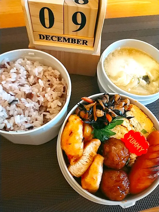 12月9日😋夫弁当🍱|pinoさん