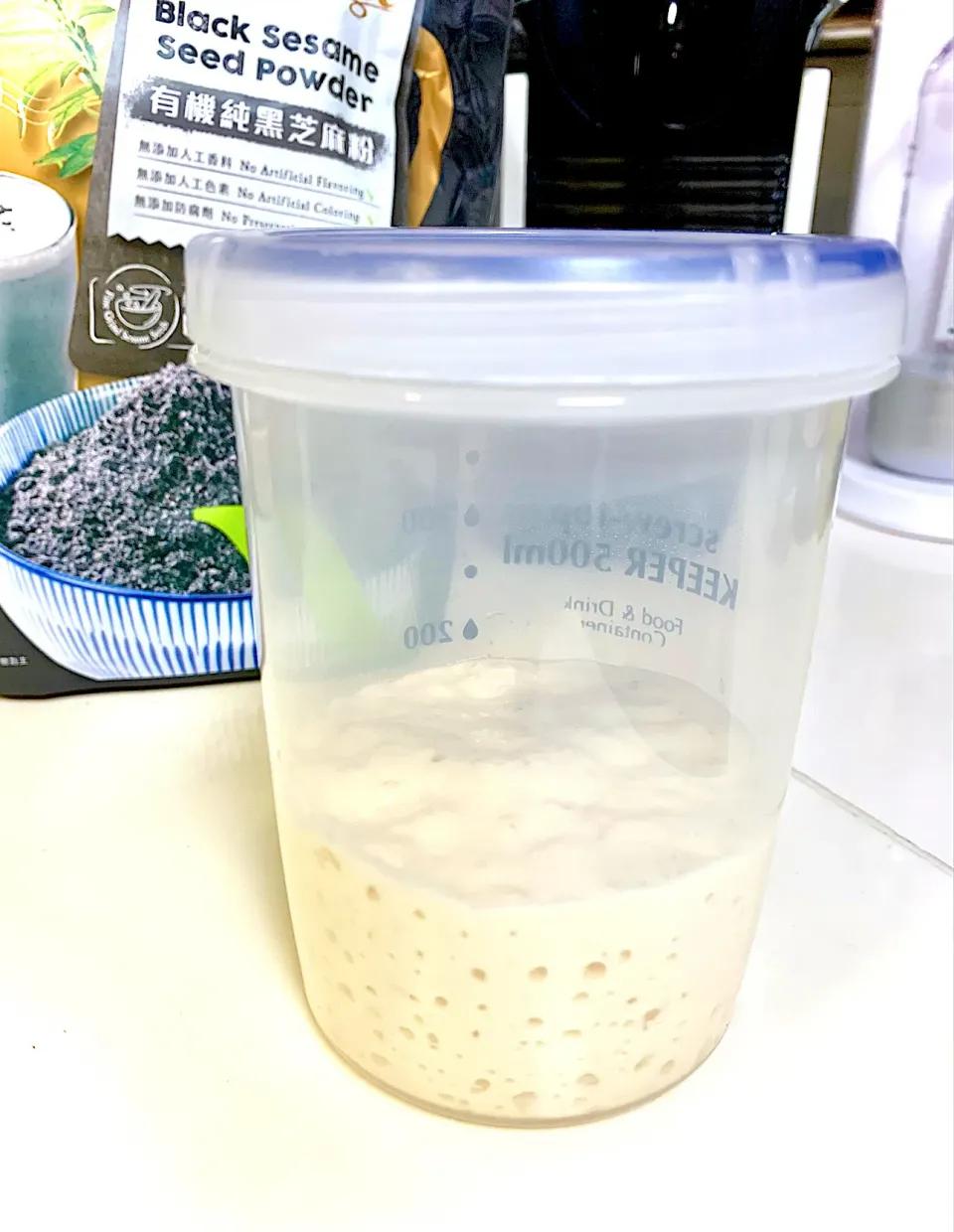 active sourdough starter|gonbenさん