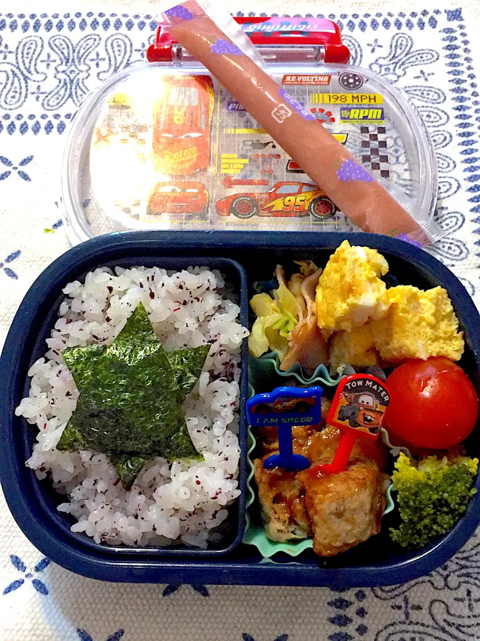 は12/9☆年中☆バーグ弁当|ちーさん