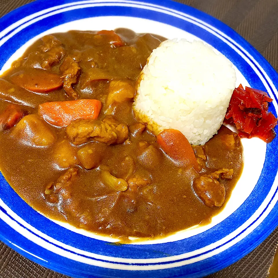 大豆のお肉のカレーライス🍛|たまこっこさん