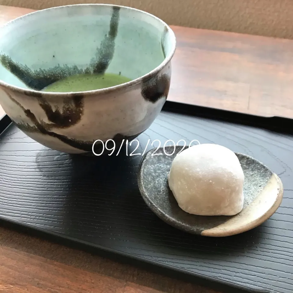 Snapdishの料理写真:抹茶&栗大福|友さん