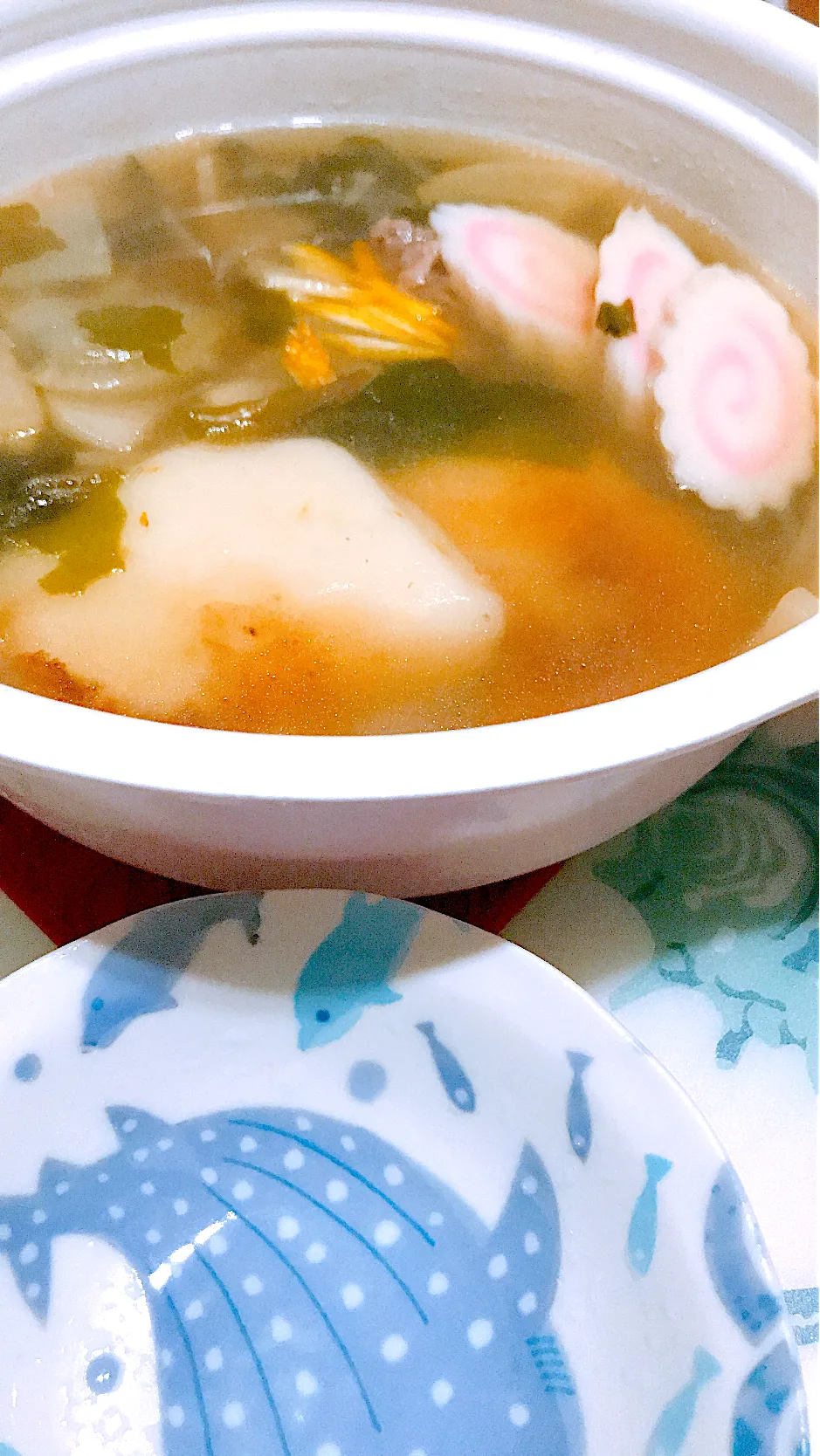 ゆず餅なるものを頂いたので お雑煮(･∀･)ｷｶﾞﾊﾔｲ|舞さん