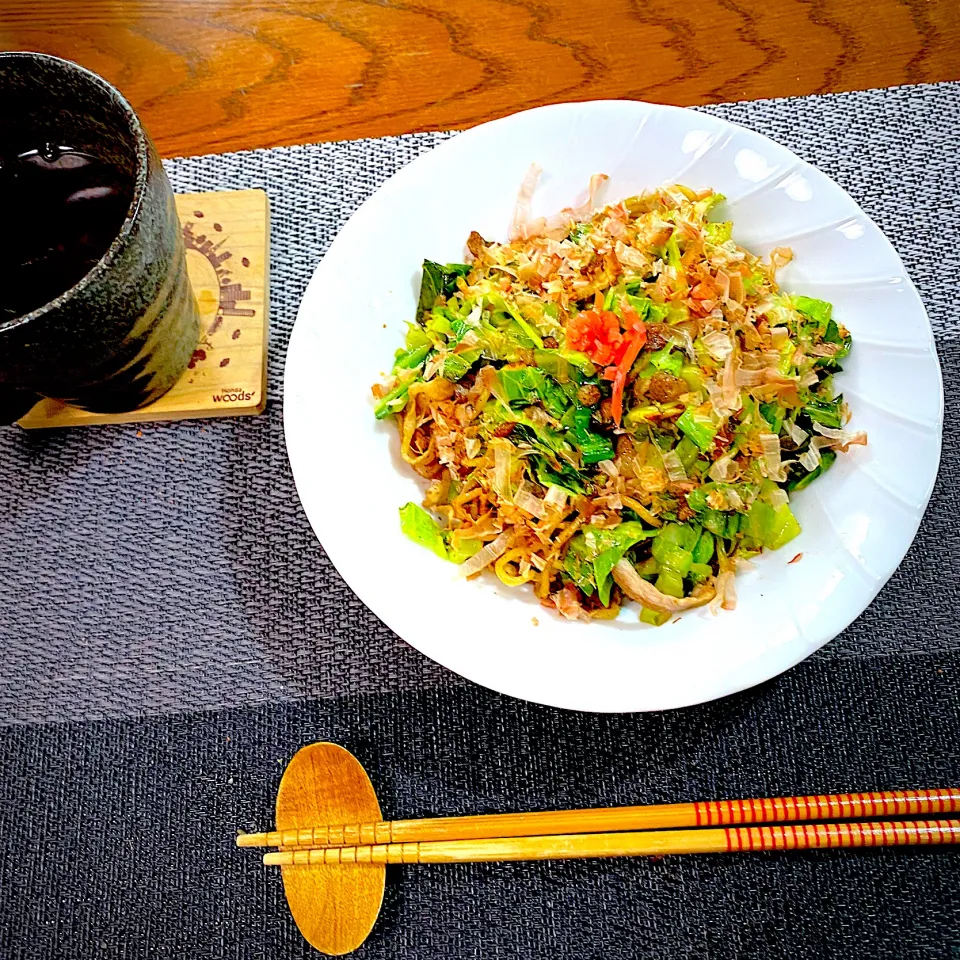 Snapdishの料理写真:ソース焼きそば|yakinasuさん