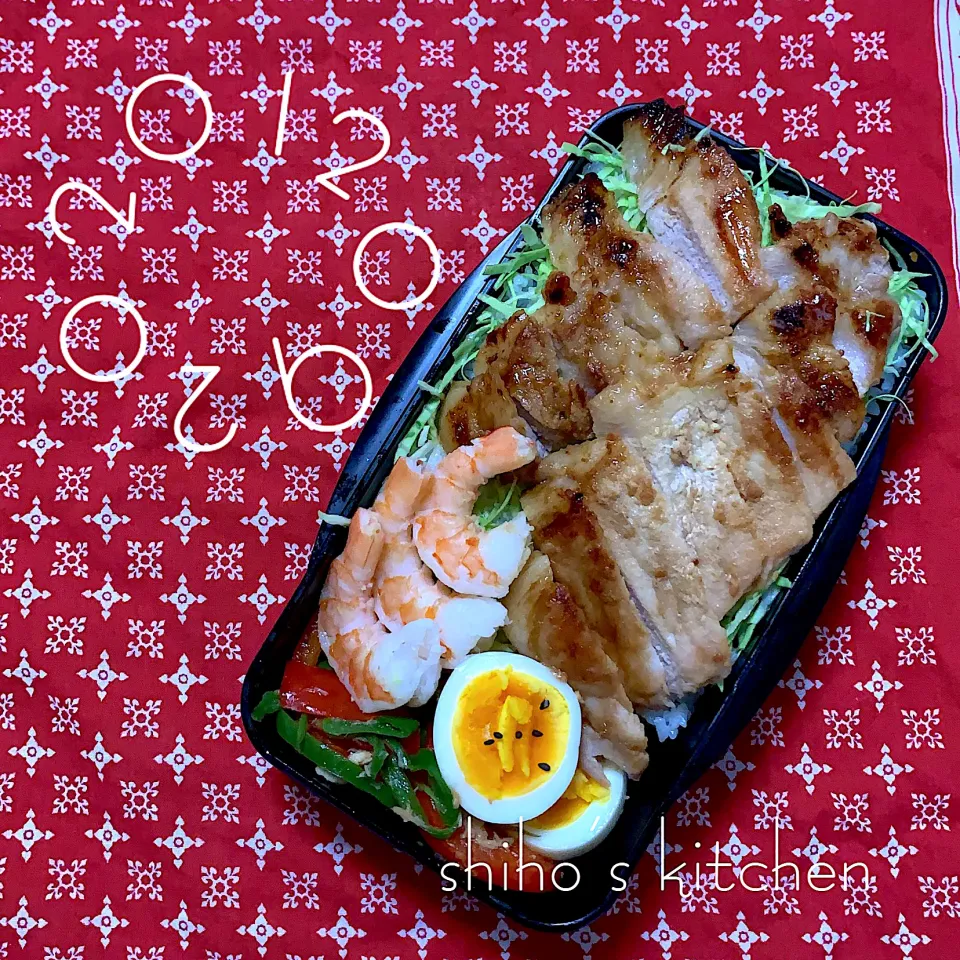 高校男子弁当2020.12.09|shiho’s kitchenさん