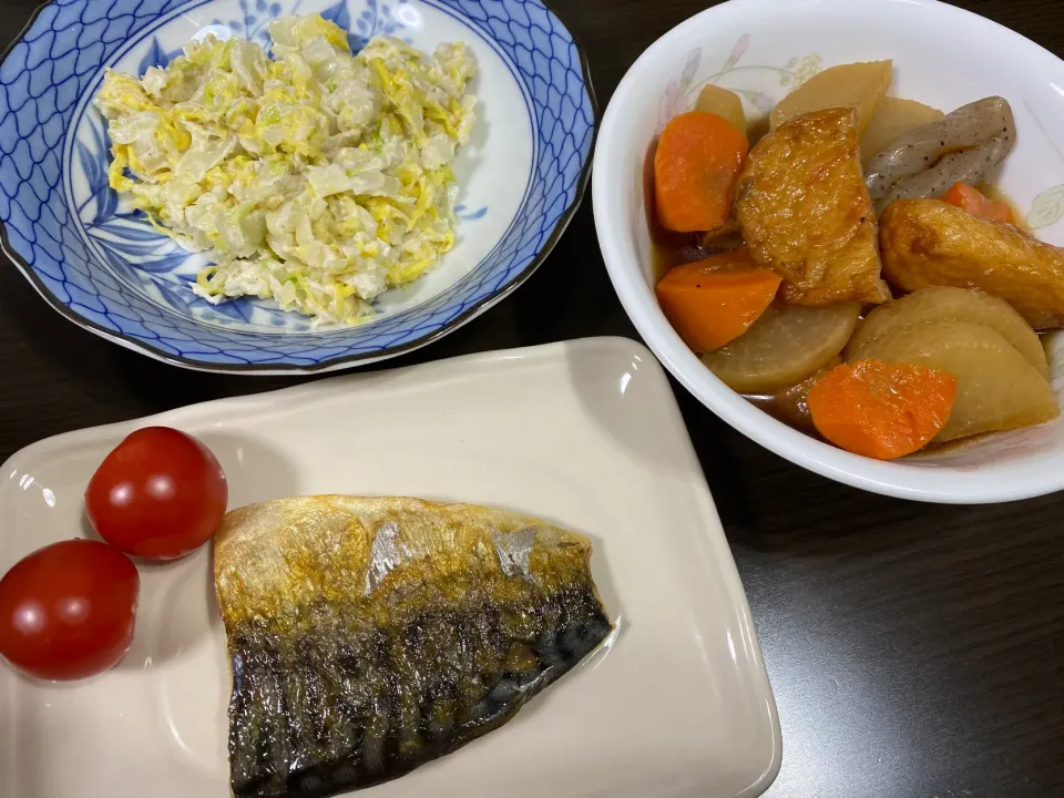 Snapdishの料理写真:12/8 大根とさつま揚げの煮物|sunrisedxさん