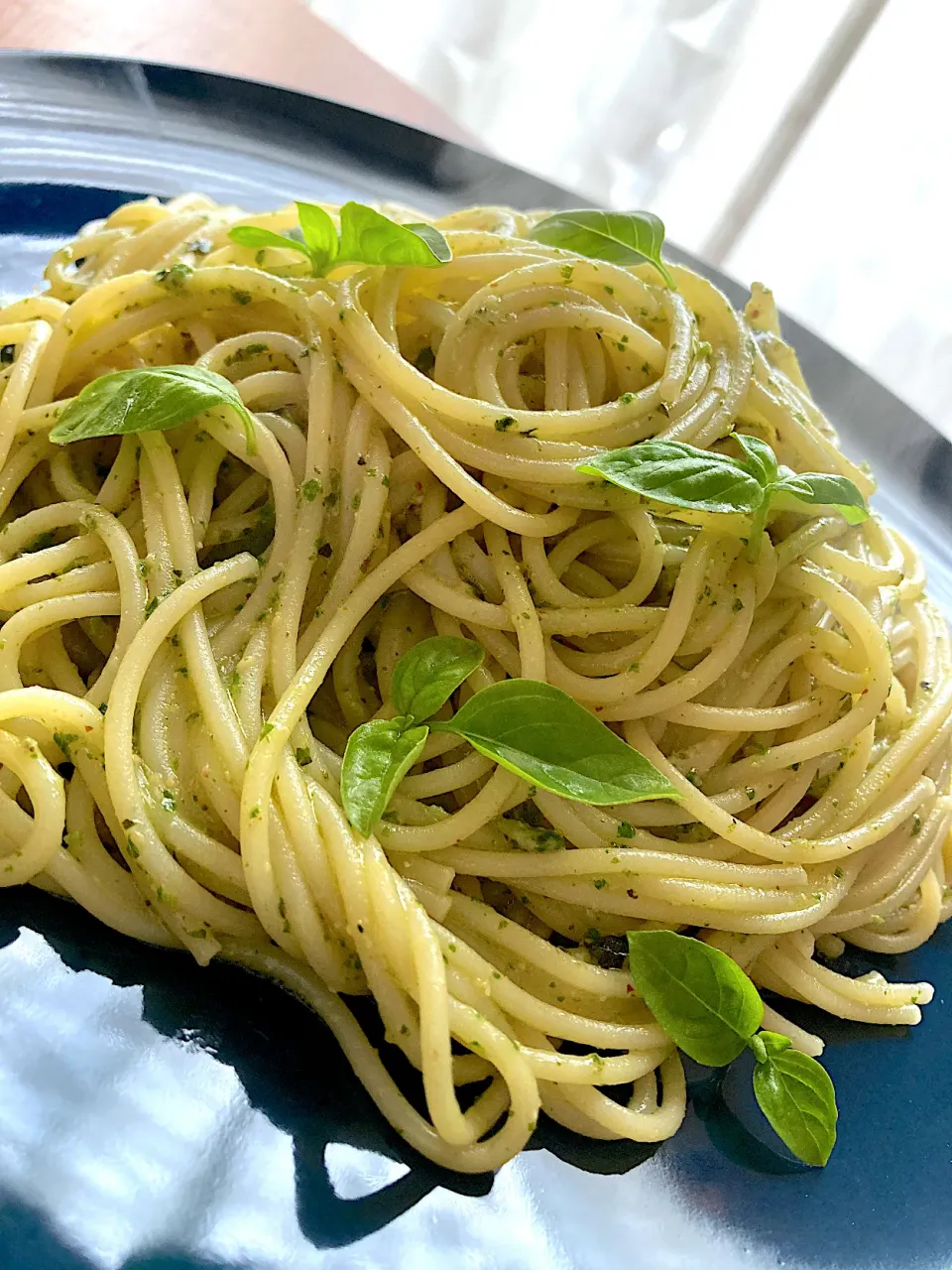 うちのバジルで自家製ジェノベーゼスパゲッティ😋🍝💕✨|アイさん