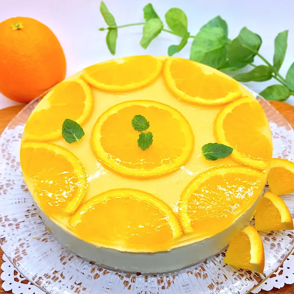 オレンジのヨーグルトムースです🍊|sucreroomさん