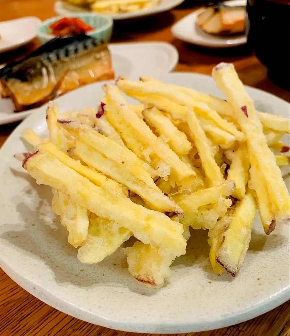 さつま芋のかき揚げ🍠さつま芋消費メニュー|いちごさん