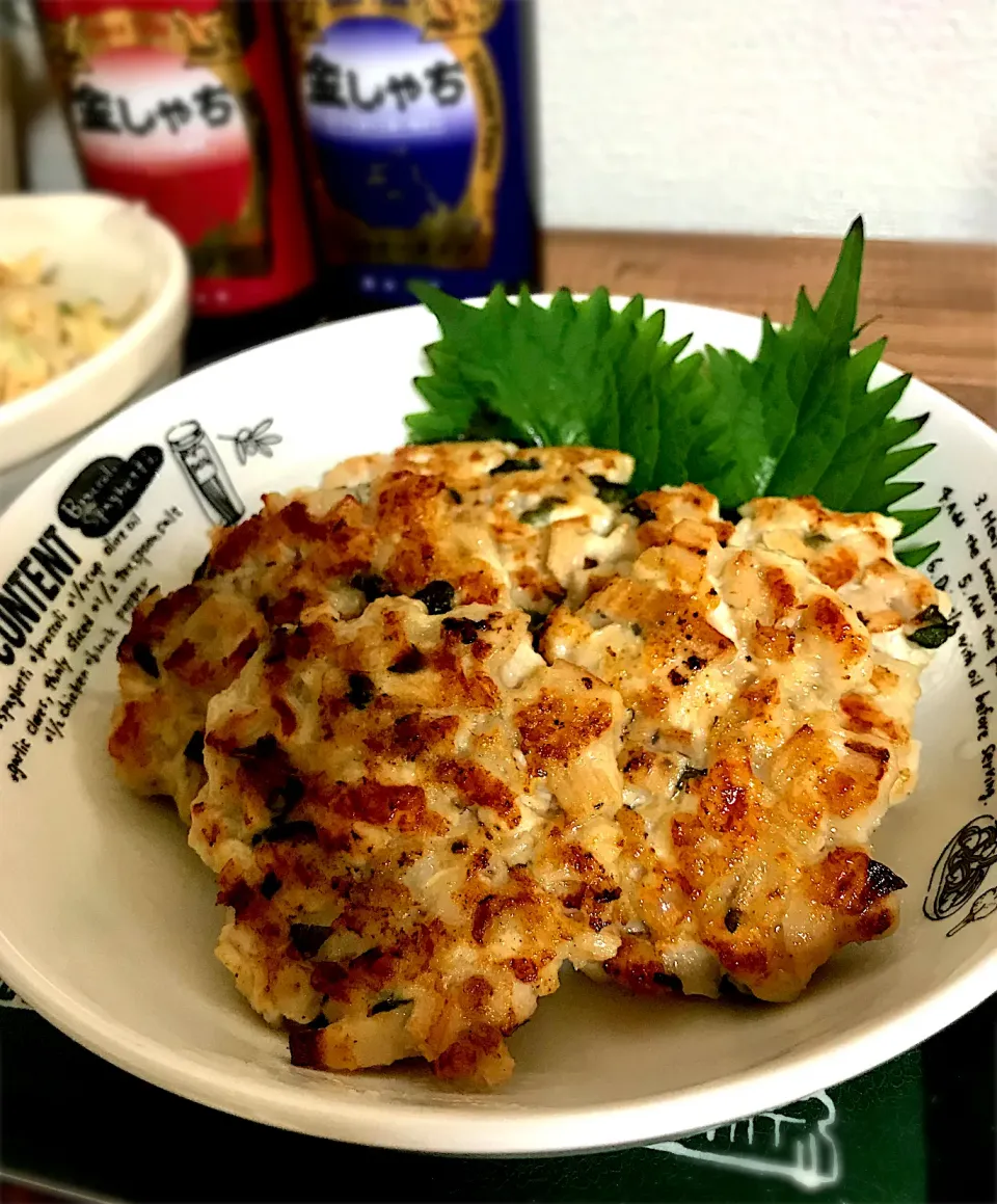 レンコンと鶏むね肉のハンバーグ🐾❤|さくらさん