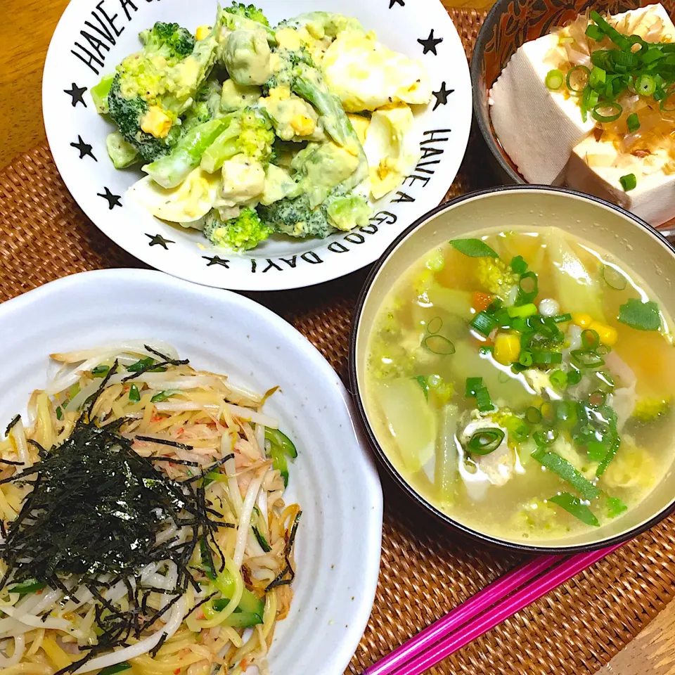 もやしときゅうりの塩焼きそば|トッチーさん