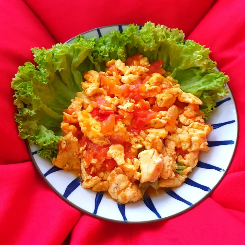 Snapdishの料理写真:Tomato Egg|envymaqueenさん