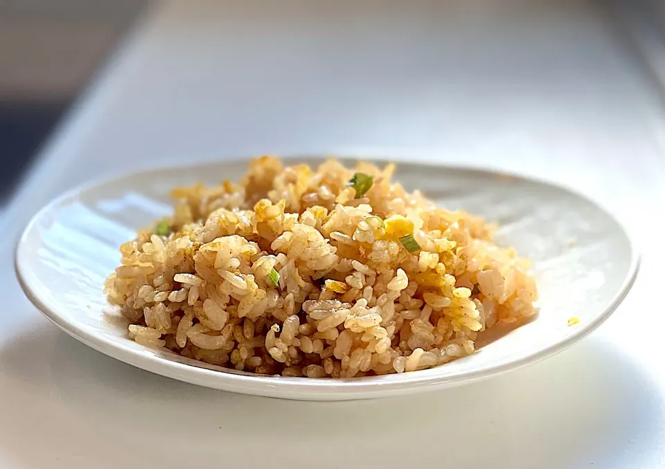 冷凍炒飯にカレー粉|かっちゃん杉さん