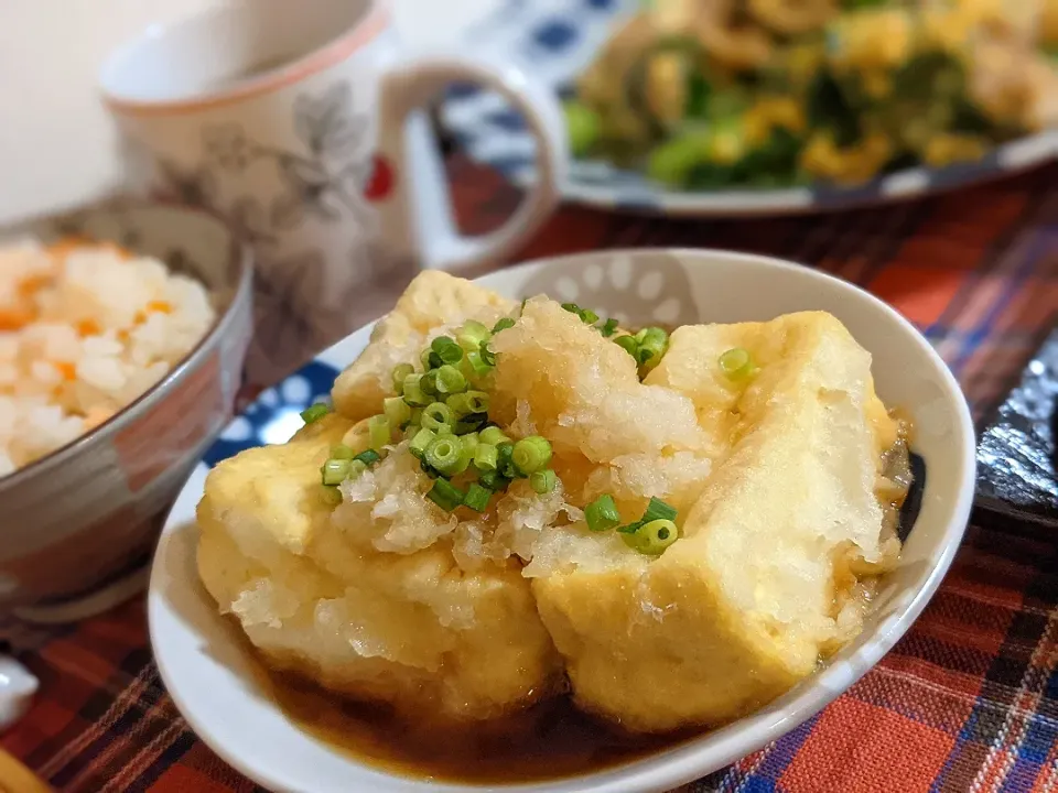 揚げだし豆腐|奈津美さん