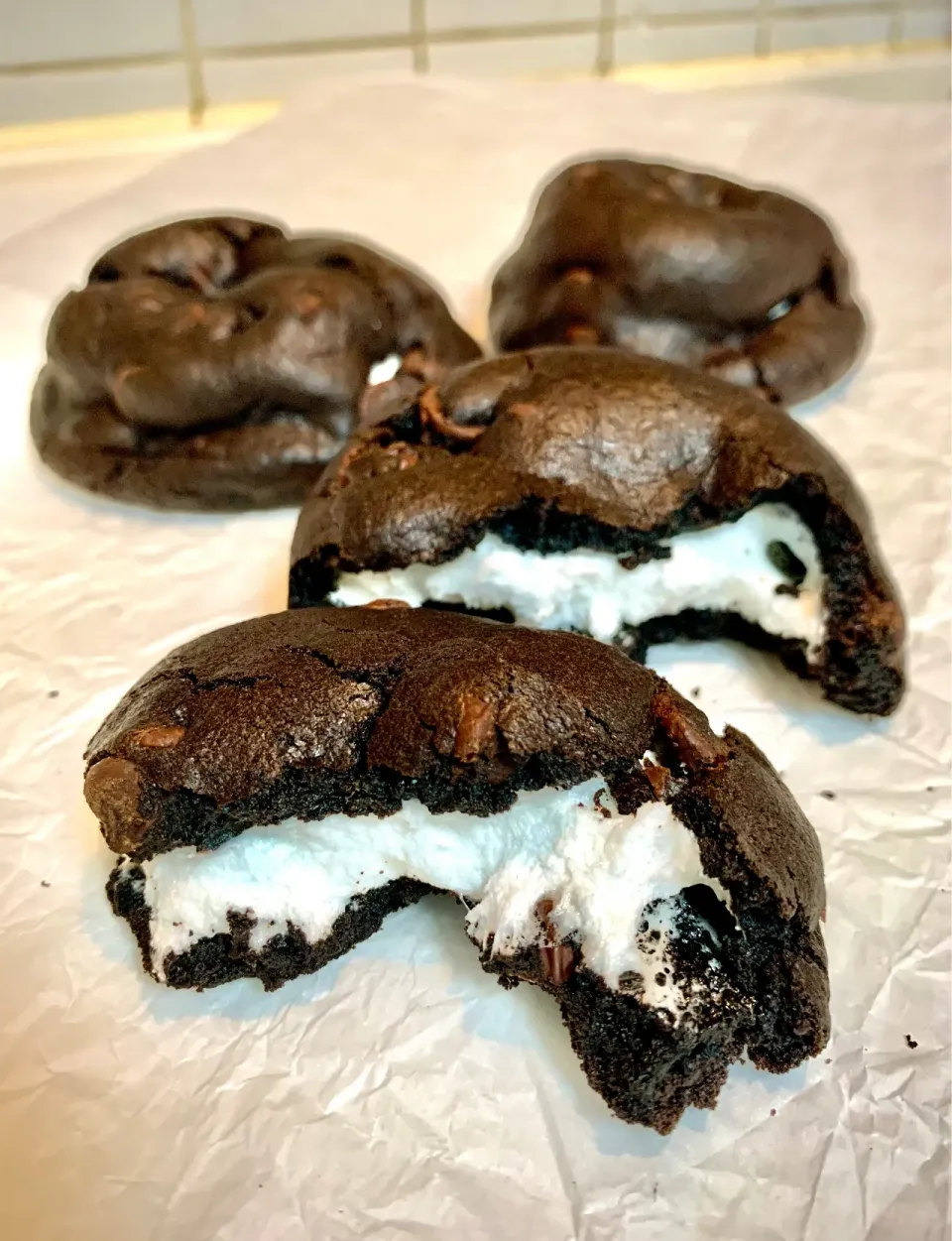 S'mores Whoopie Pies|gonbenさん