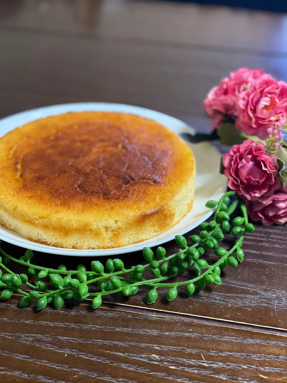 Snapdishの料理写真:酒粕入りチーズケーキ風|TOMOさん