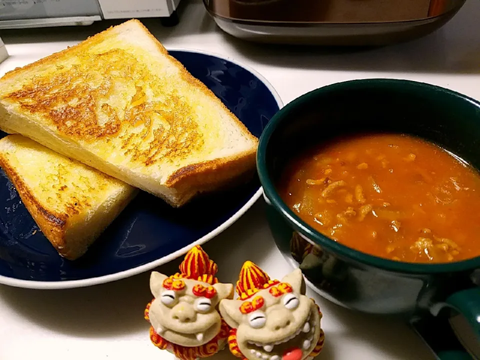 朝ごパン🍴🍳🍞🍌|みどりさん