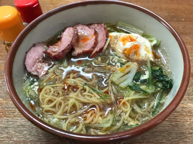 マルちゃん正麺🍜、醤油味❗️ ｡≠(￣～￣ )✨|サソリさん