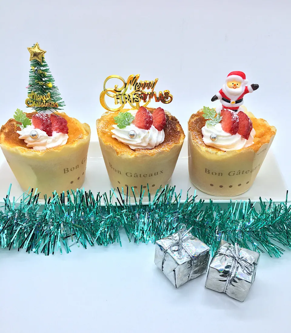 クリスマスチーズスフレです🎅🏼🎄🎂🍷🎁⛄️🎉|sucreroomさん