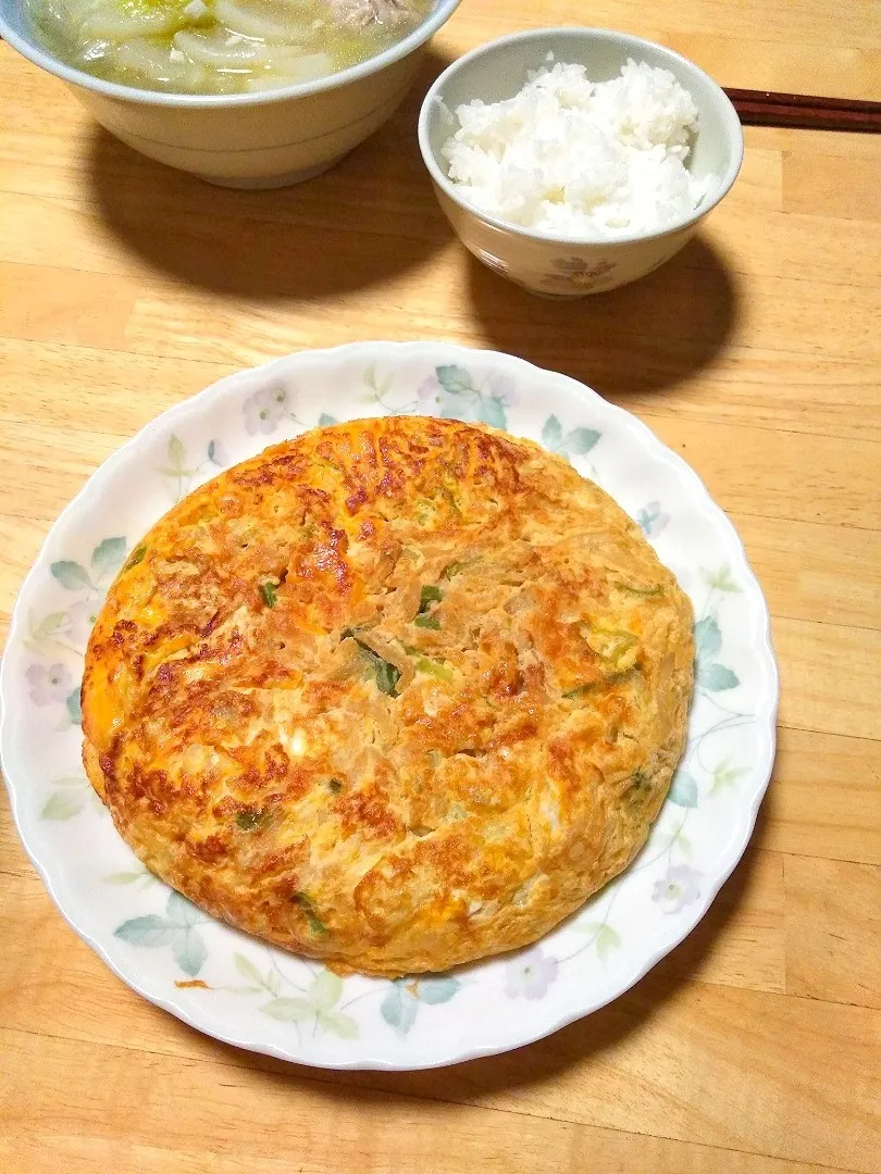 切り干し大根のオムレツ|よっこい諸島さん