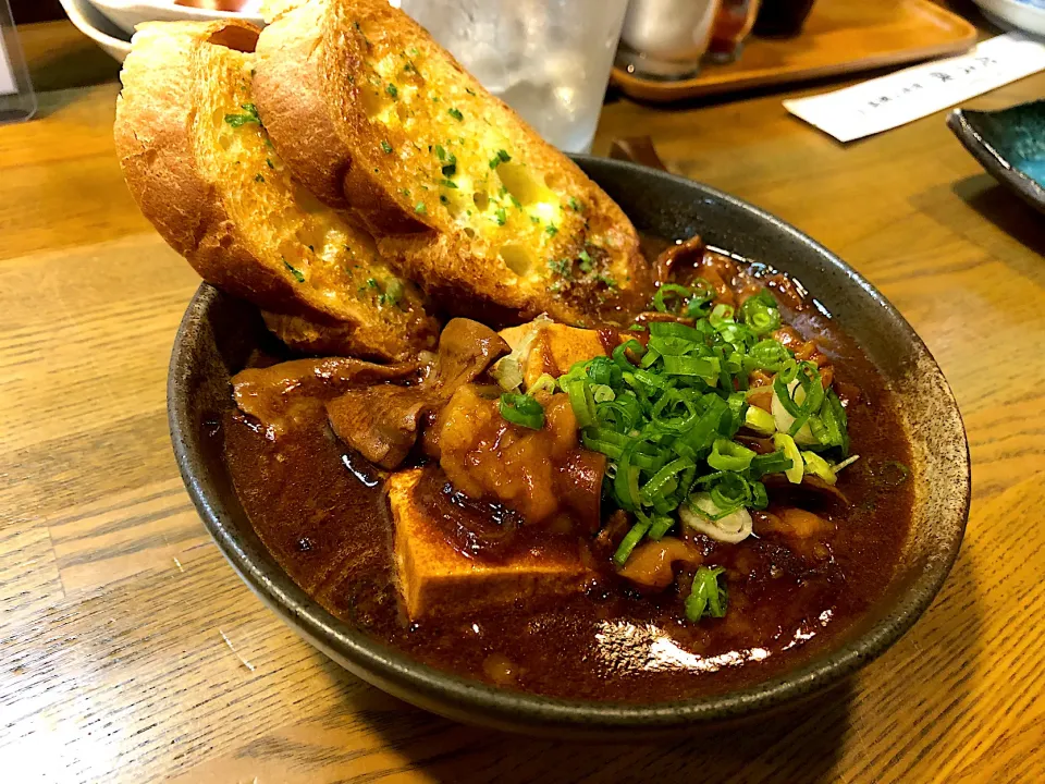 牛もつ赤味噌煮込み|しのぶさん