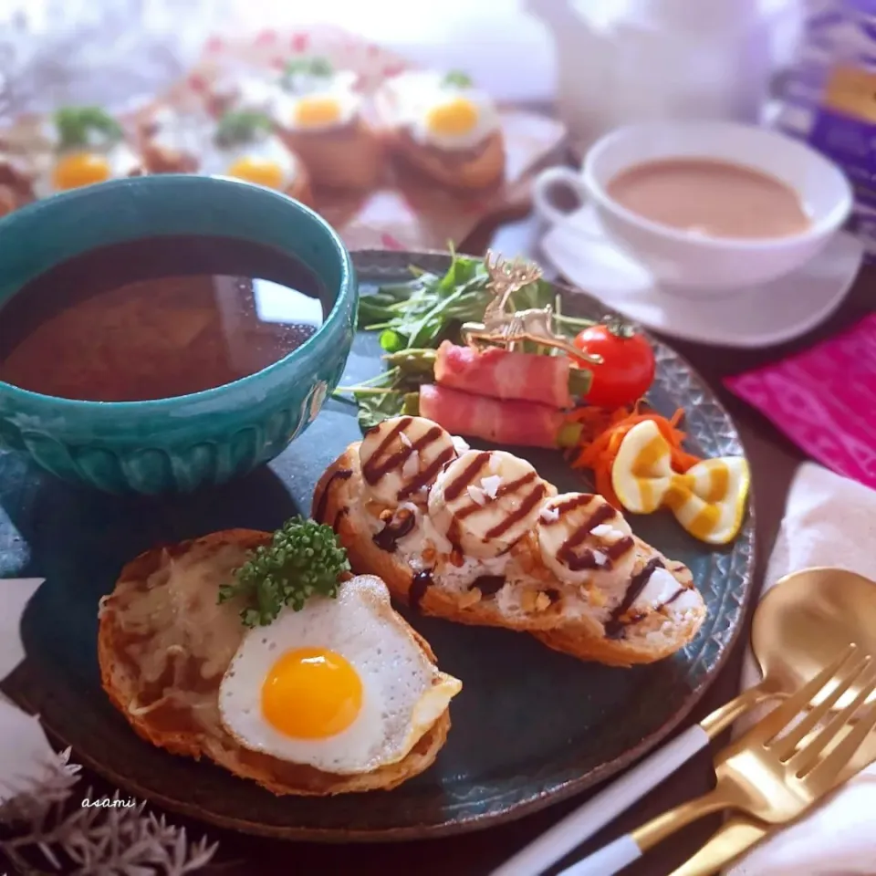 Snapdishの料理写真:ワンプレートでおうちランチ|asamiさん