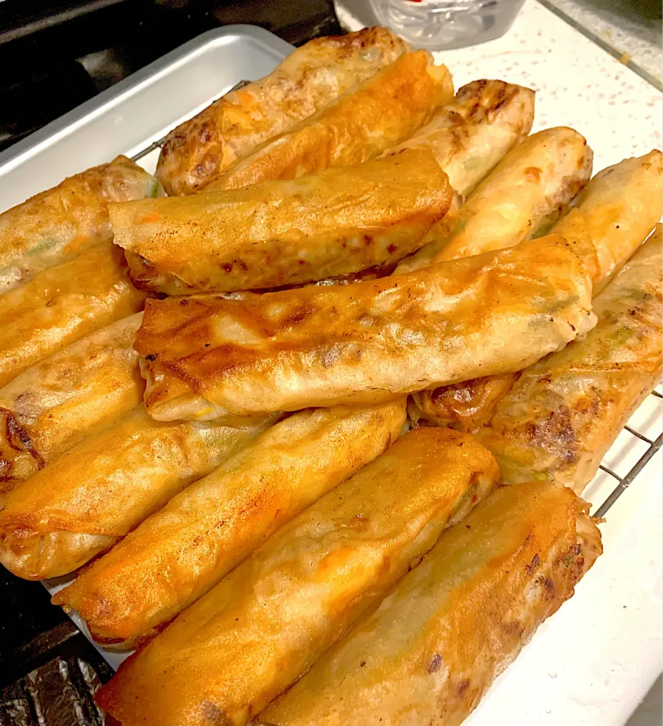 Pritong Lumpiang Togue🌱 beansprout eggrolls|🌺IAnneさん