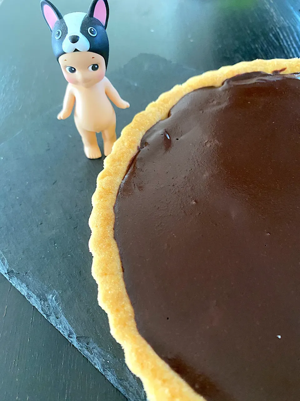 Snapdishの料理写真:チョコタルト🍫🥧|せっちゃんさん