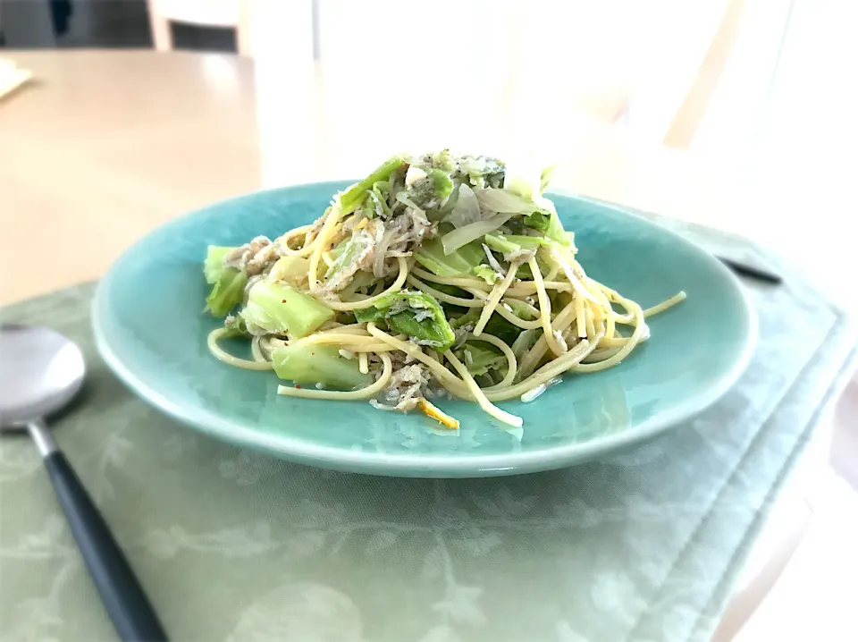 キャベツとシラスのパスタ|髙橋 潤さん