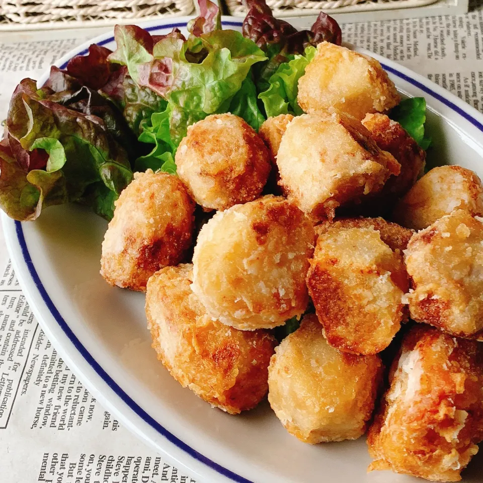 抹茶クッキーさんの料理 ＊里芋の唐揚げ＊|ユッキーさん