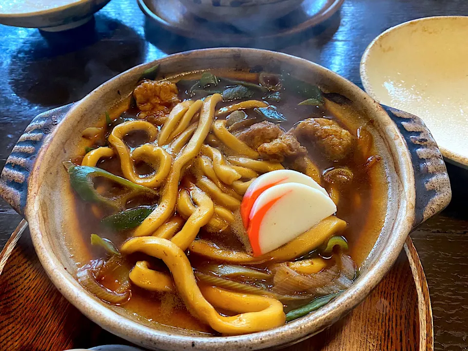 さむ〜い！🍂味噌煮込みうどん🍲|1614さん