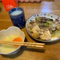 Snapdishの料理写真:好きやき😝|たろうさん