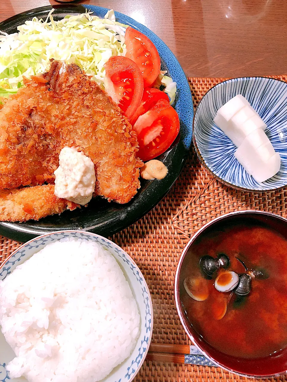 Deep fried horse mackerel and vegetables|taka-chanさん