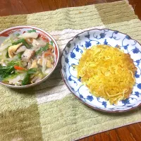 Snapdishの料理写真:あんかけ焼きそば！|あろっぱさん