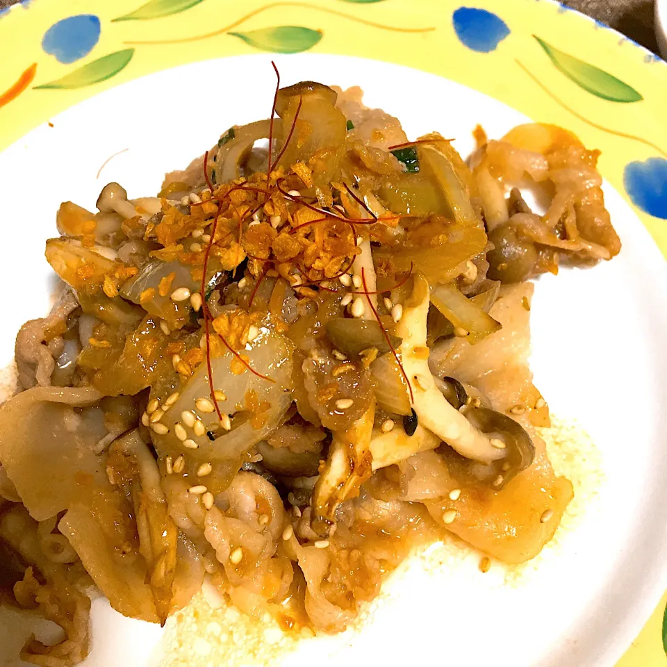 豚こま肉の生姜焼き|marioさん