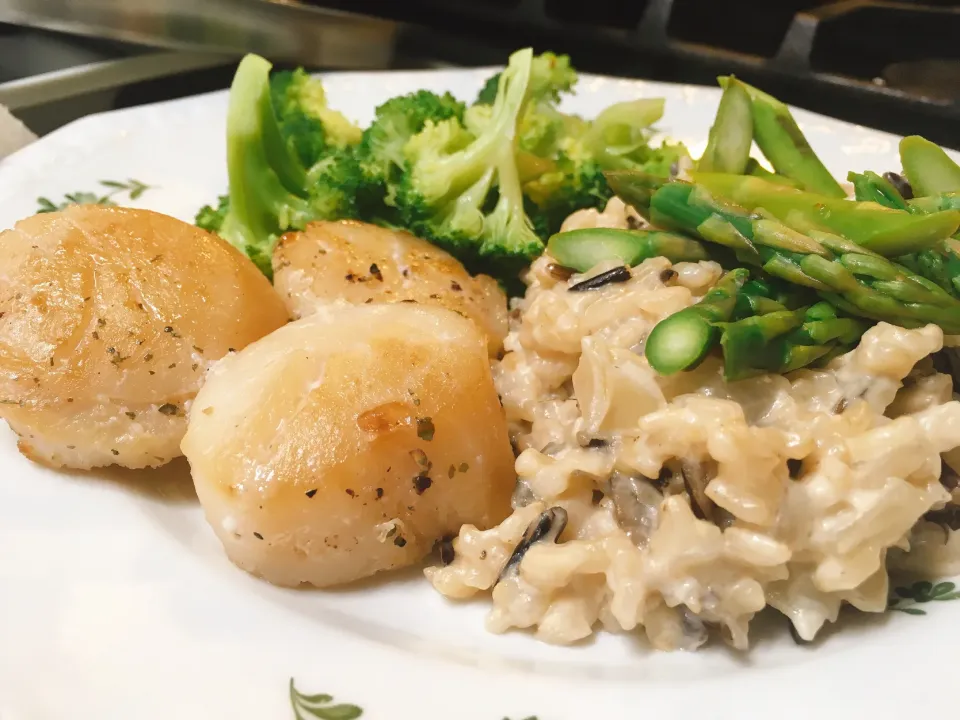 Scallop risotto|reigineさん