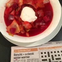 Borscht (Morning Star Commie Chef recipe)