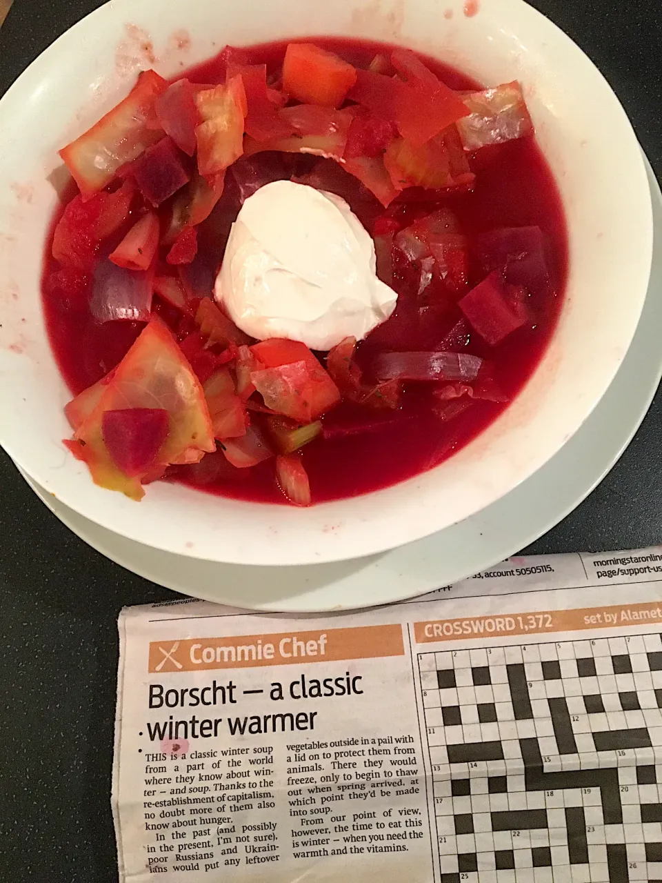 Borscht (Morning Star Commie Chef recipe)|Nick Hiderさん