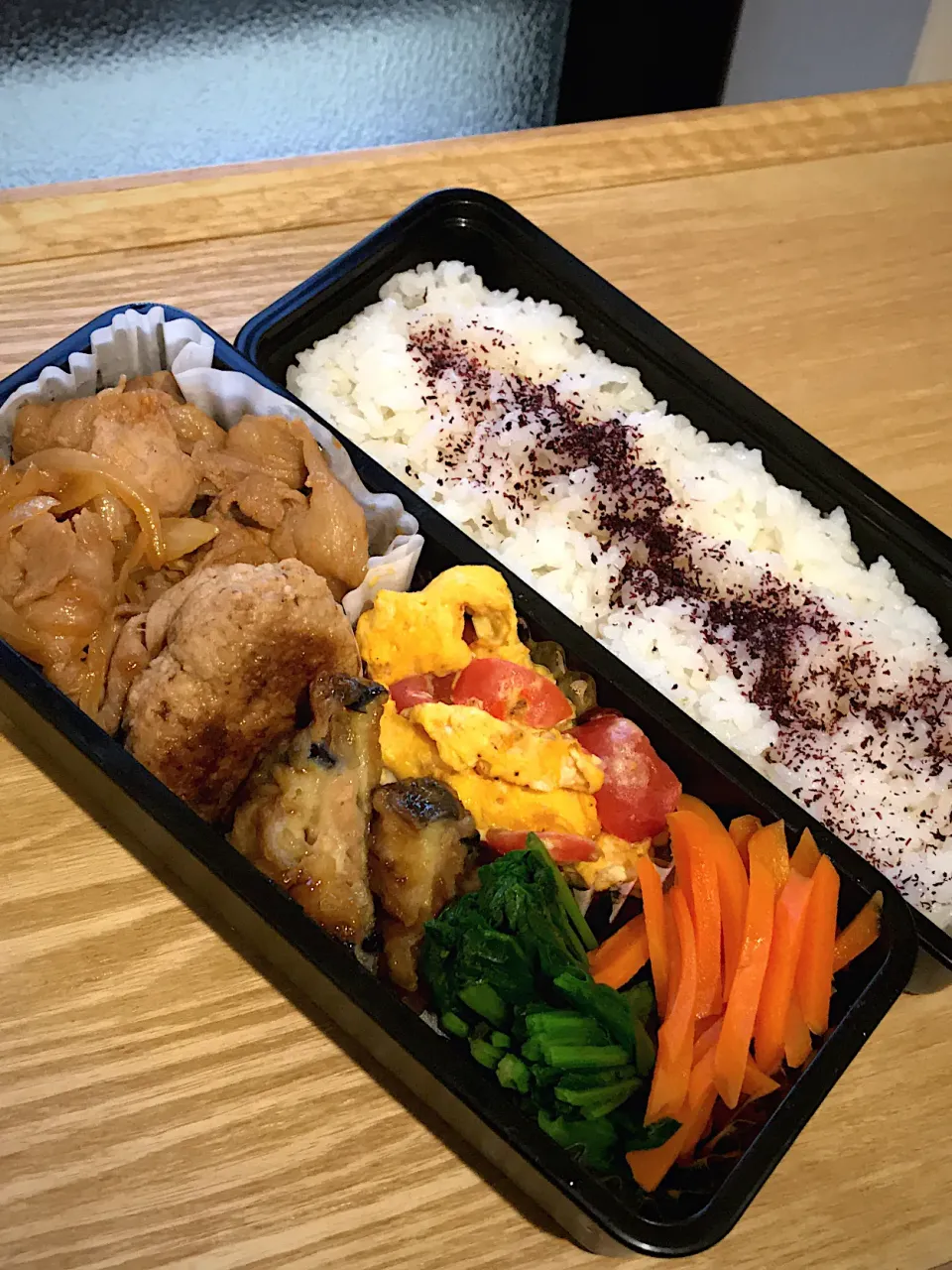 豚のピリ辛炒め弁当|二キィさん