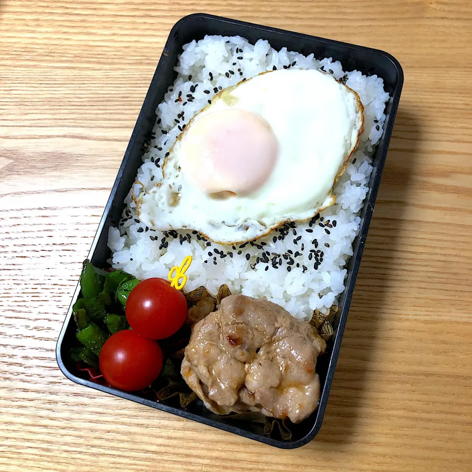 Snapdishの料理写真:月曜日の旦那さんのお弁当🍙|むさけんさん