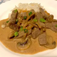 Beef stroganoff|Sakieeeeenさん