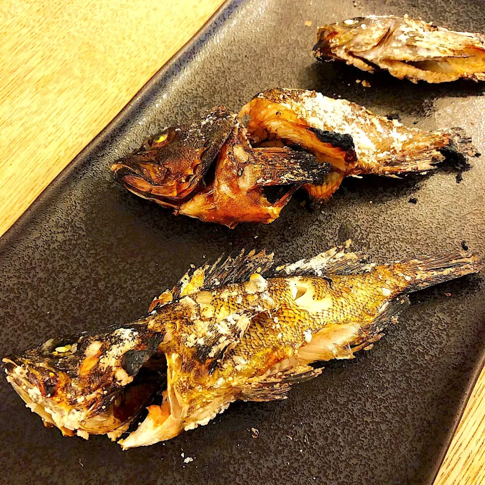 Snapdishの料理写真:自分で釣った魚はうまい|emichococo625さん