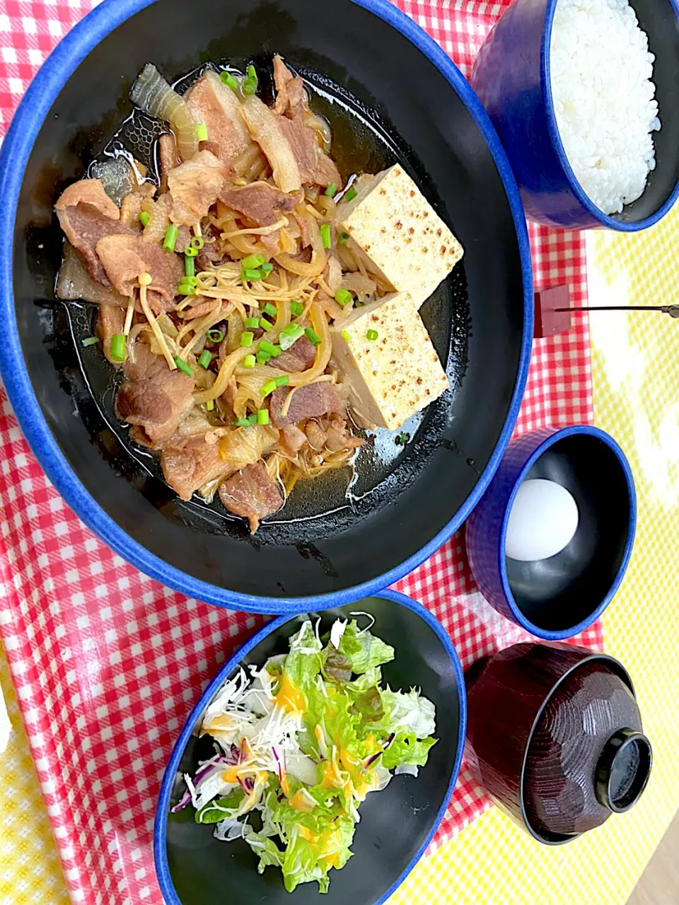 豚コマすき焼き定食|nyama1さん