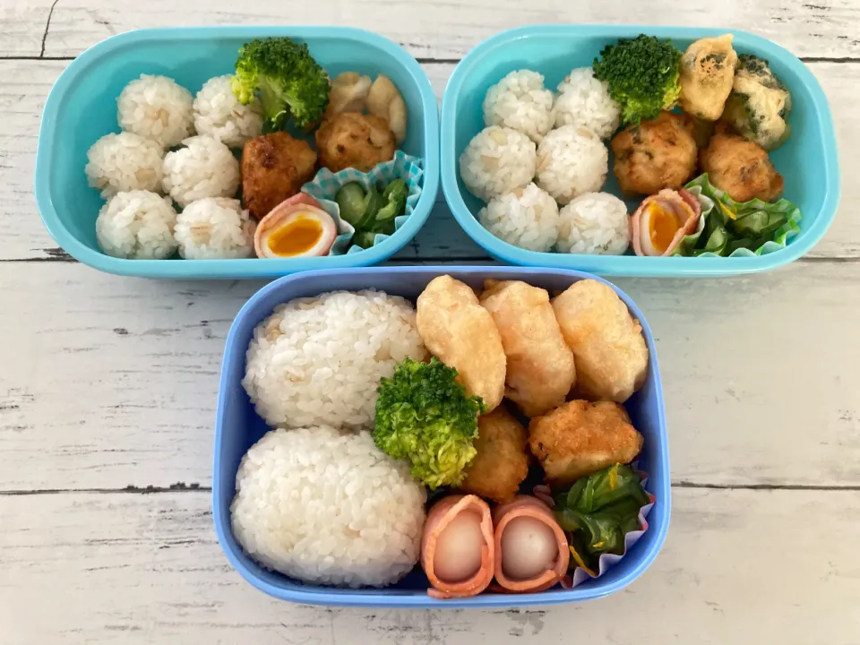 Snapdishの料理写真:＊子どもたちのピクニック弁当🍱＊|＊抹茶＊さん