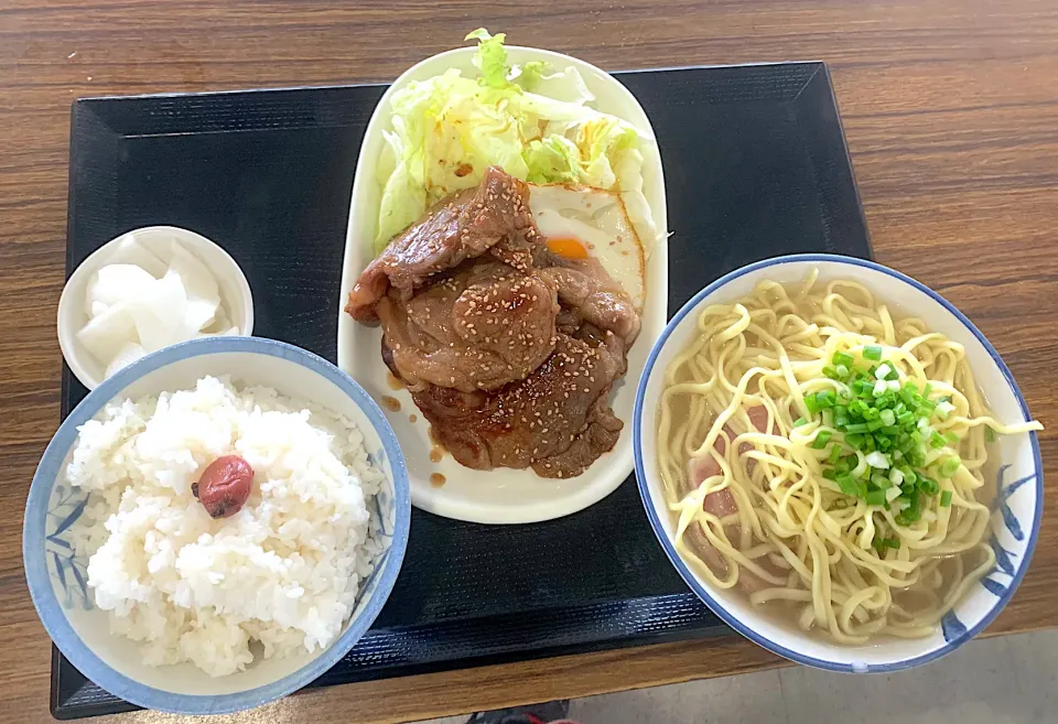 みなと売店・生姜焼き定食|dabasyuさん