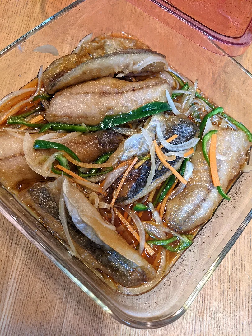 鯵の南蛮漬け🐟|しほさん