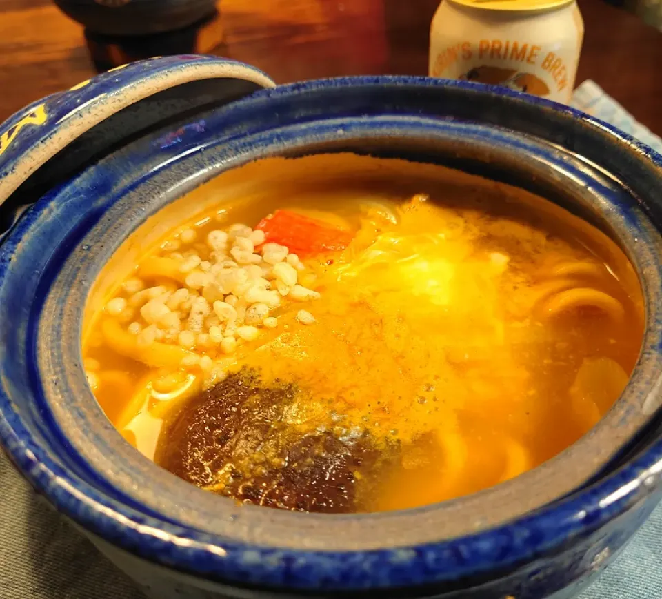 カレーうどん(￣0￣)|しーPaPaさん