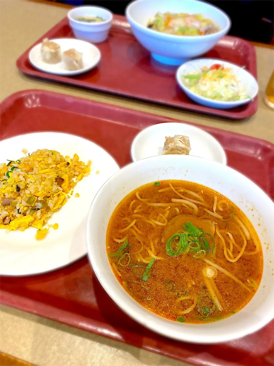 半炒飯ラーメン定食|memeworld19さん